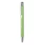 Pix cu buton din paie si ABS, Item with multi-materials, green