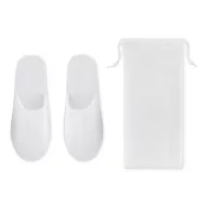 Papuci in husa, Polyester, white