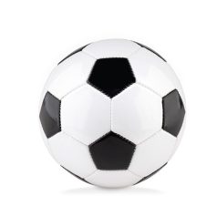   Minge mica de fotbal, diametru 15 cm, Everestus, 20IAN216, PVC, Alb, Negru