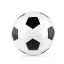 Minge mica de fotbal, diametru 15 cm, Everestus, 20IAN216, PVC, Alb, Negru