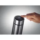 Termos 450 ml, cu termometru led si infuzor de ceai, Everestus, 20IAN517, Otel, Argintiu