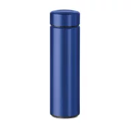   Termos 425 ml, perete dublu, cu infuzor de ceai, Everestus, 20IAN508, Otel, Albastru