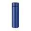 Termos 425 ml, perete dublu, cu infuzor de ceai, Everestus, 20IAN508, Otel, Albastru