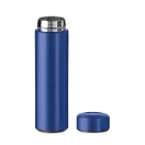 Termos 425 ml, perete dublu, cu infuzor de ceai, Everestus, 20IAN508, Otel, Albastru