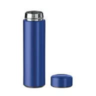   Termos 425 ml, perete dublu, cu infuzor de ceai, Everestus, 20IAN508, Otel, Albastru