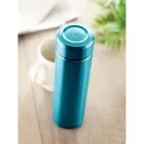 Termos 425 ml, perete dublu, cu infuzor de ceai, Everestus, 20IAN513, Otel, Turcoaz