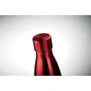 Bidon sport pentru apa, cu perete dublu, 21MAR1836, 500 ml, Ø 7x25.5 cm, Everestus, Otel, Rosu