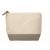 Geanta cosmetice, 2410E24900, Everestus, 21.5 x 5 x 15 cm, Bumbac, Crem Maro franghie