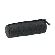   Penar din pasla cu fermoar, dark grey, 21MAR3433, Everestus, 21x7 cm, Poliester