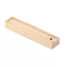 Set de colorat 12 piese, Everestus, 20IAN1005, Natur, Lemn