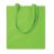 Sacosa cumparaturi din bumbac, Cotton, lime