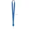Lanyard cu suport pentru ecuson, 2x90 cm, Everestus, 20SEP1359, Poliester, Albastru