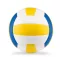 Minge de volei, marime 5, Everestus, 20IAN215, PVC, Multicolor