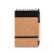 Notes A6, coperta pluta,  pix., Paper, black