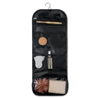   Geanta cosmetice de voiaj, cu agatatoare, Everestus, 20IAN436, Poliester 600D si 300D, Negru