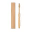 Periuta de dinti din bambus, Bamboo, white