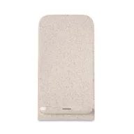 Incarcator din pai si ABS, Item with multi-materials, beige