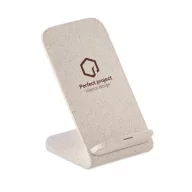 Incarcator din pai si ABS, Item with multi-materials, beige
