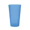 Pahar 500 ml, 2509E16520, Everestus, Ø8x14 cm, Plastic, Albastru transparent