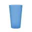Pahar 500 ml, 2509E16520, Everestus, Ø8x14 cm, Plastic, Albastru transparent