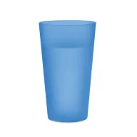   Pahar 500 ml, 2509E16520, Everestus, Ø8x14 cm, Plastic, Albastru transparent