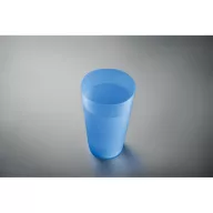   Pahar 500 ml, 2509E16520, Everestus, Ø8x14 cm, Plastic, Albastru transparent