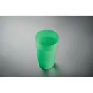 Pahar 500 ml, 2509E16523, Everestus, Ø8x14 cm, Plastic, Verde transparent