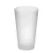 Pahar reutilizabil, Everestus, 42FEB235002, 500 ml, Ø8x14 cm, Plastic, Alb Transparent