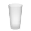 Pahar reutilizabil, Everestus, 42FEB235002, 500 ml, Ø8x14 cm, Plastic, Alb Transparent