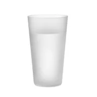   Pahar reutilizabil, Everestus, 42FEB235002, 500 ml, Ø8x14 cm, Plastic, Alb Transparent