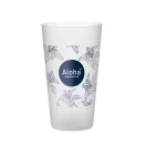 Pahar reutilizabil, Everestus, 42FEB235002, 500 ml, Ø8x14 cm, Plastic, Alb Transparent