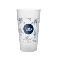   Pahar reutilizabil, Everestus, 42FEB235002, 500 ml, Ø8x14 cm, Plastic, Alb Transparent