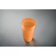   Pahar 500 ml, 2509E16521, Everestus, Ø8x14 cm, Plastic, Portocaliu transparent