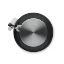 Sticla de apa, Everestus, 2610E18422, 500 ml, Ø6x20.5 cm, rPET, Negru