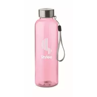   Sticla de apa sport 500 ml, 2401E15957, Everestus, Ø6x20.5 cm, rPET, Roz transparent