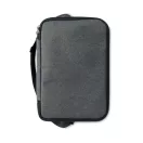 Geanta termoizolanta, 21MAR2512, 30x20x25 cm, Everestus, Poliester, Negru