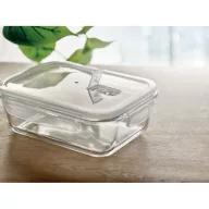   Caserola pranz, 900 ml, 20x15x6 cm, Everestus, 20SEP0110, Sticla, Polipropilena, Transparent