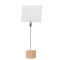 Memo clip, 2.5x2.5x11.5 cm, Everestus, 20SEP0445, Bambus, Natur