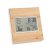 Statie meteo, 13x2,3x13 cm, Everestus, 20SEP0317, Bambus, Natur