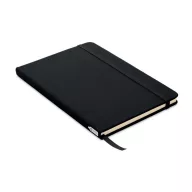   Agenda A5, 21x14x1,3 cm, Everestus, 20SEP0332, Poliester, Hartie, Negru