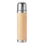Termos 400 ml, cu exterior din bambus, Everestus, 20IAN518, Bambus, Otel, Natur