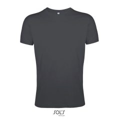 REGENT-F-MEN TSHIRT-150g, Cotton, Dark Grey, TWIN, XL