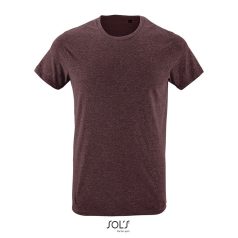 REGENT-F-MEN TSHIRT-150g, Cotton, Heather Oxblood, TWIN, XXL