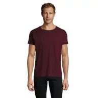   Tricou la baza gatului cu maneca scurta, Barbati, SOL'S, 2601E11531, Bumbac, Rosu oxblood, S
