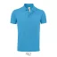 Tricou polo barbati, 2509E16040, SOL'S, Poliester, Bumbac, Albastru aqua, 3XL