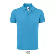   Tricou polo barbati, 2509E16041, SOL'S, Poliester, Bumbac, Albastru aqua, 4XL