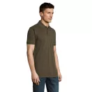 Tricou polo barbati, 2509E16048, SOL'S, Poliester, Bumbac, Verde army, 3XL