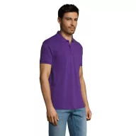   Tricou polo barbati, 2509E16094, SOL'S, Poliester, Bumbac, Violet dark, XL