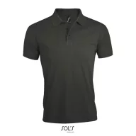   Tricou Polo, Sols, 21OCT1177, 57 x 41 x 20 cm, S, masculin, Poliester, Bumbac, Gri