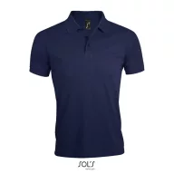   Tricou polo, 21AUG217, masculin, Poliester, Bumbac, 53x37x23 cm, Albastru